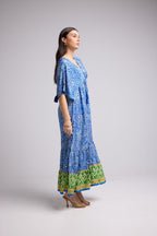 Long Dress - Ibiza - Blue Yellow
