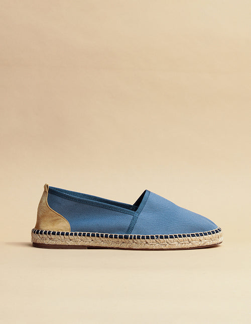 Espadrilles Ilbarritz - Toile Jean - Homme