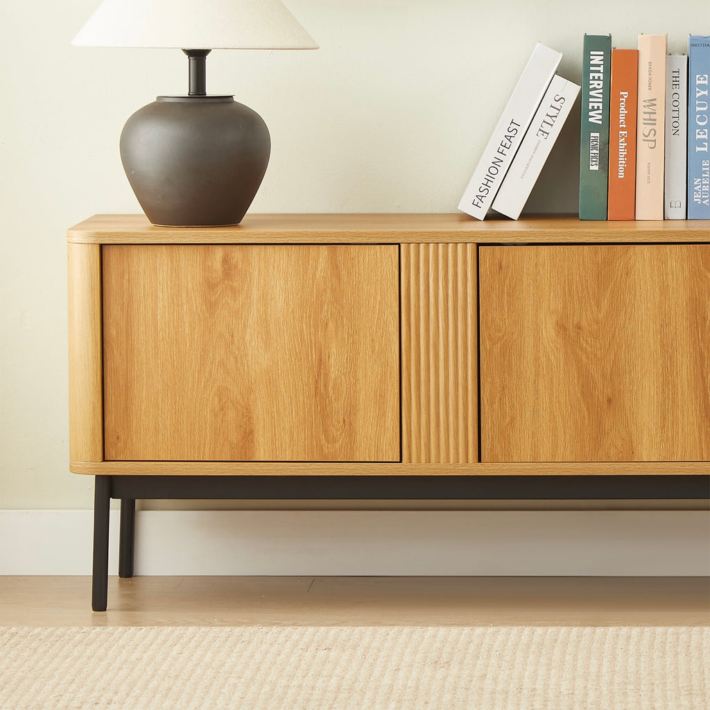 Ica - Mueble de TV - Efecto roble