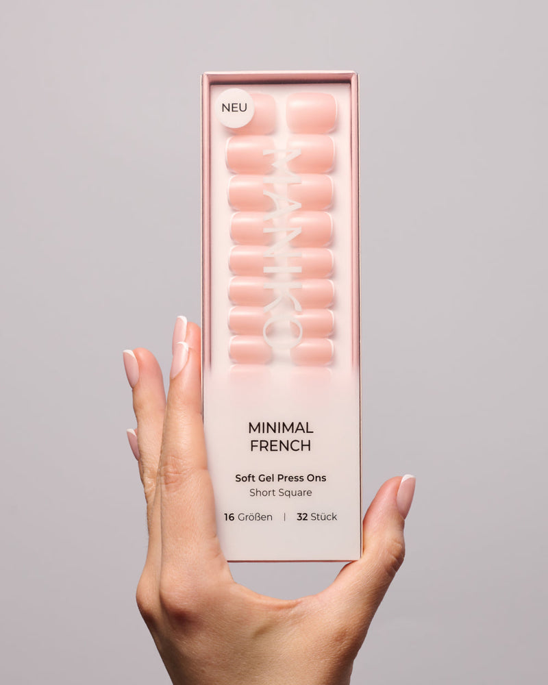 Minimal French (Court, Carré) - Press Ons