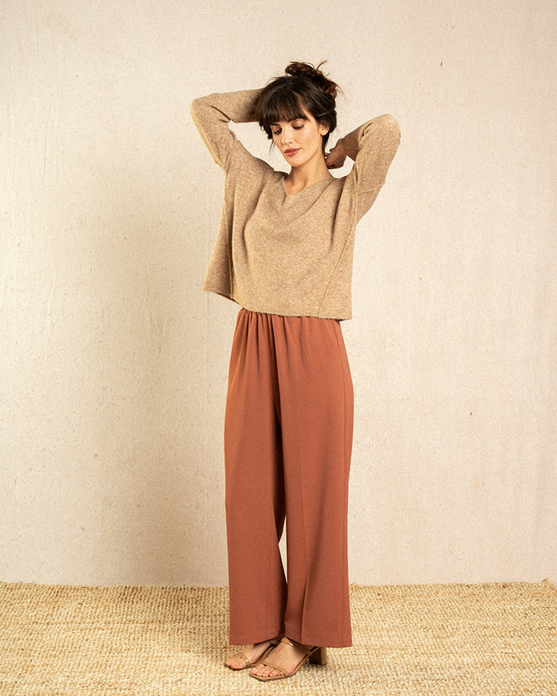 Pull Ideale - Taupe