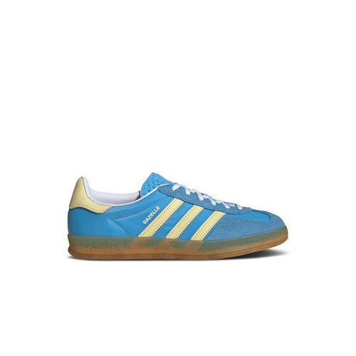 Adidas Gazelle Indoor Semi Blue Burst Almost Yellow (W) - Bleu