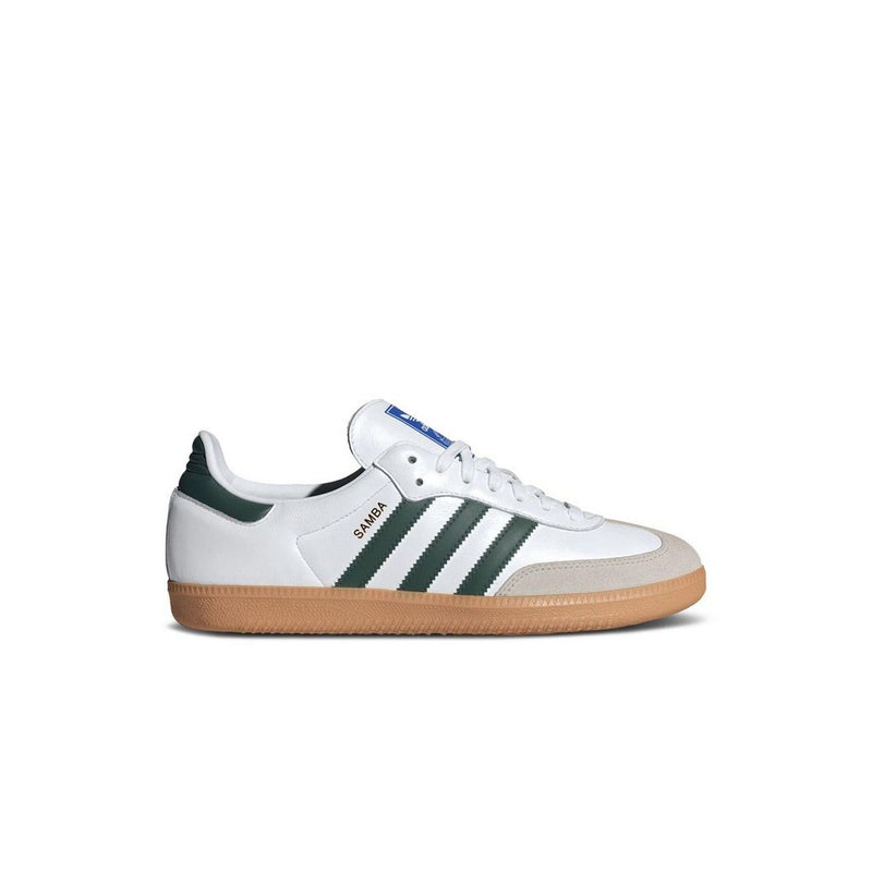 Adidas Samba Og Cloud White Collegiate Green Gum - Blanc