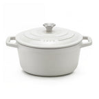 Round Casserole Dish - Cream