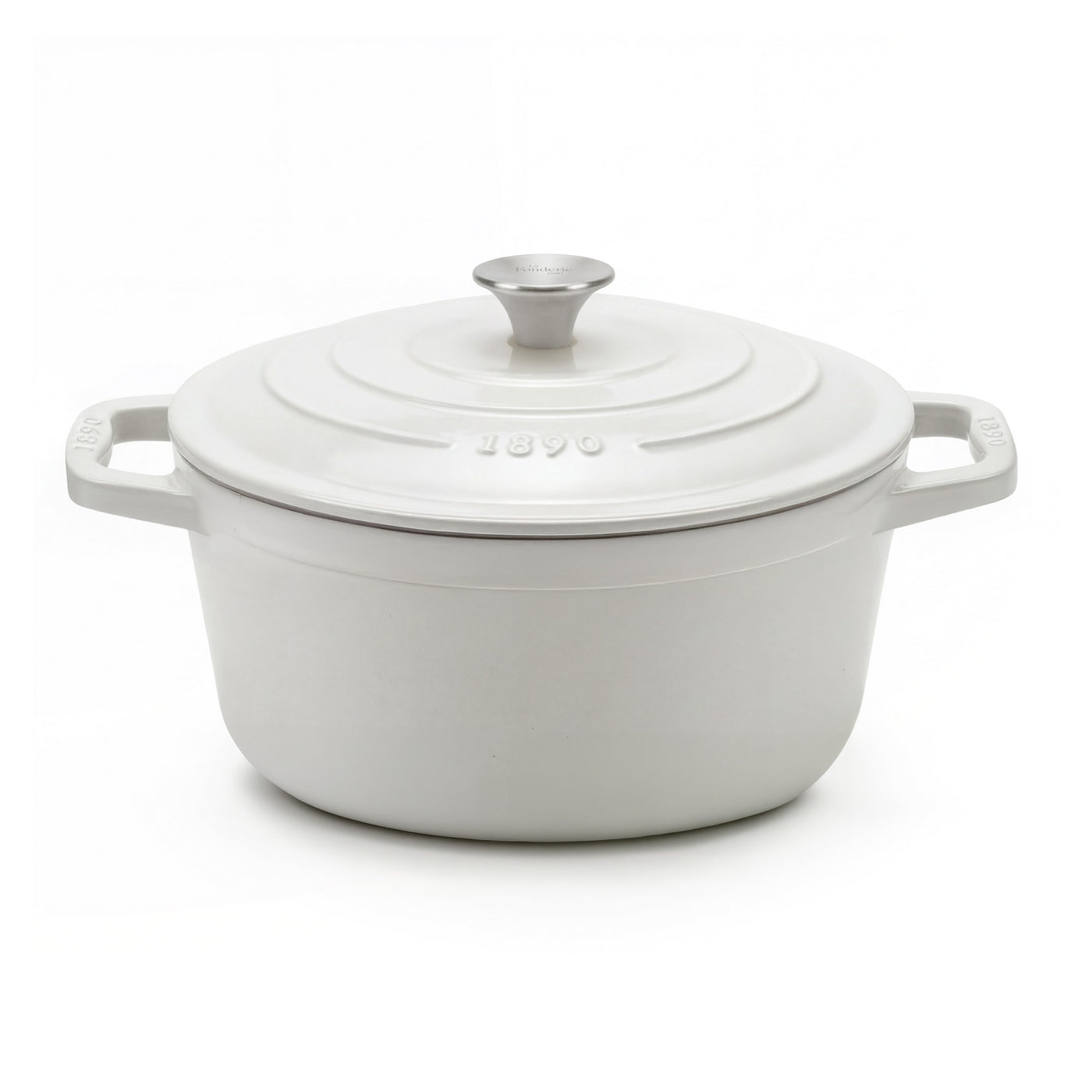 Round Casserole Dish - Cream