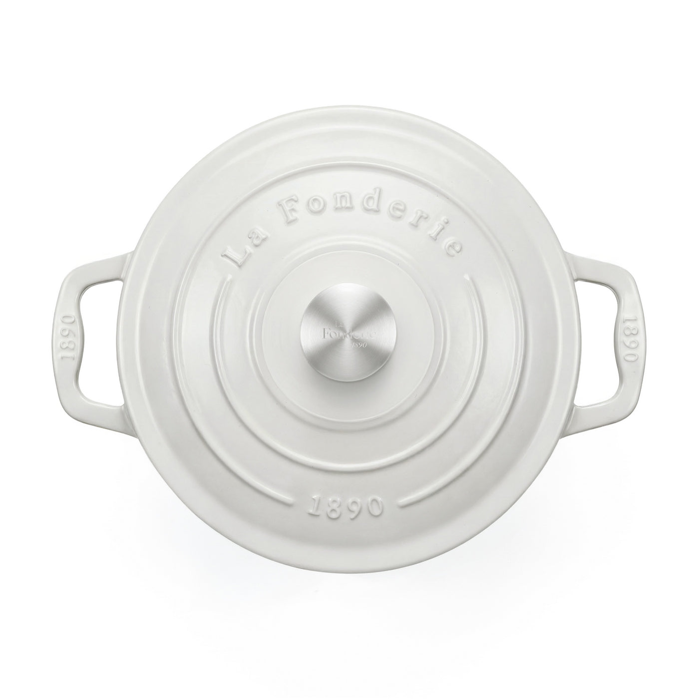 Round Casserole Dish - Cream