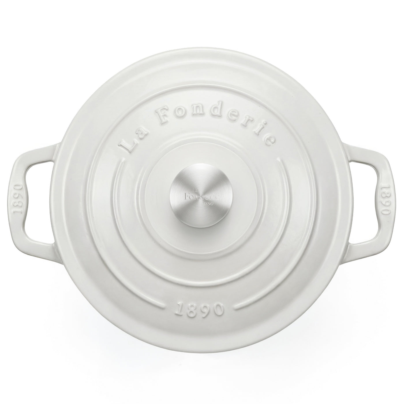 Round Casserole Dish - Cream