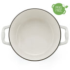 Round Casserole Dish - Cream
