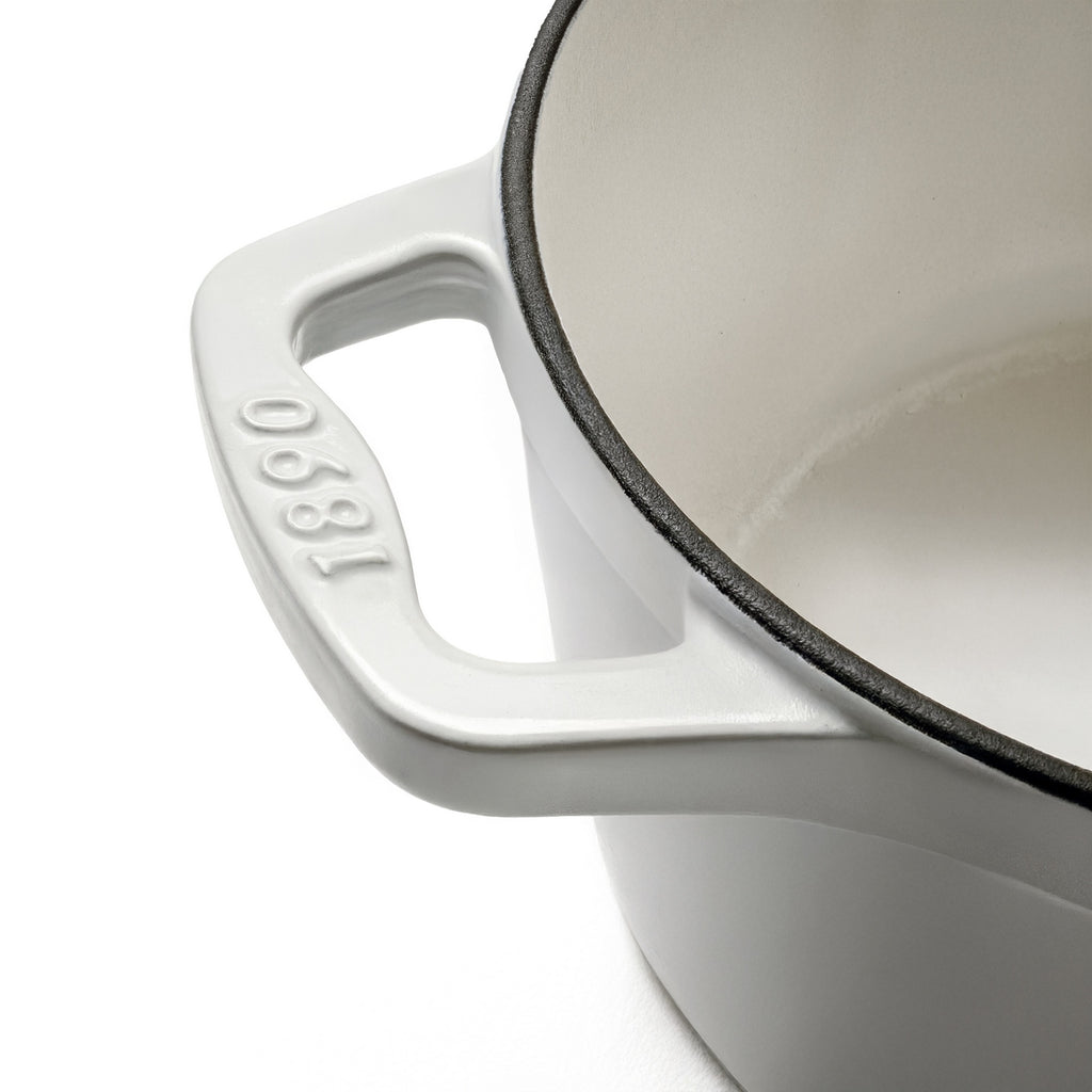Round Casserole Dish - Cream