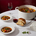 Round Casserole Dish - Cream