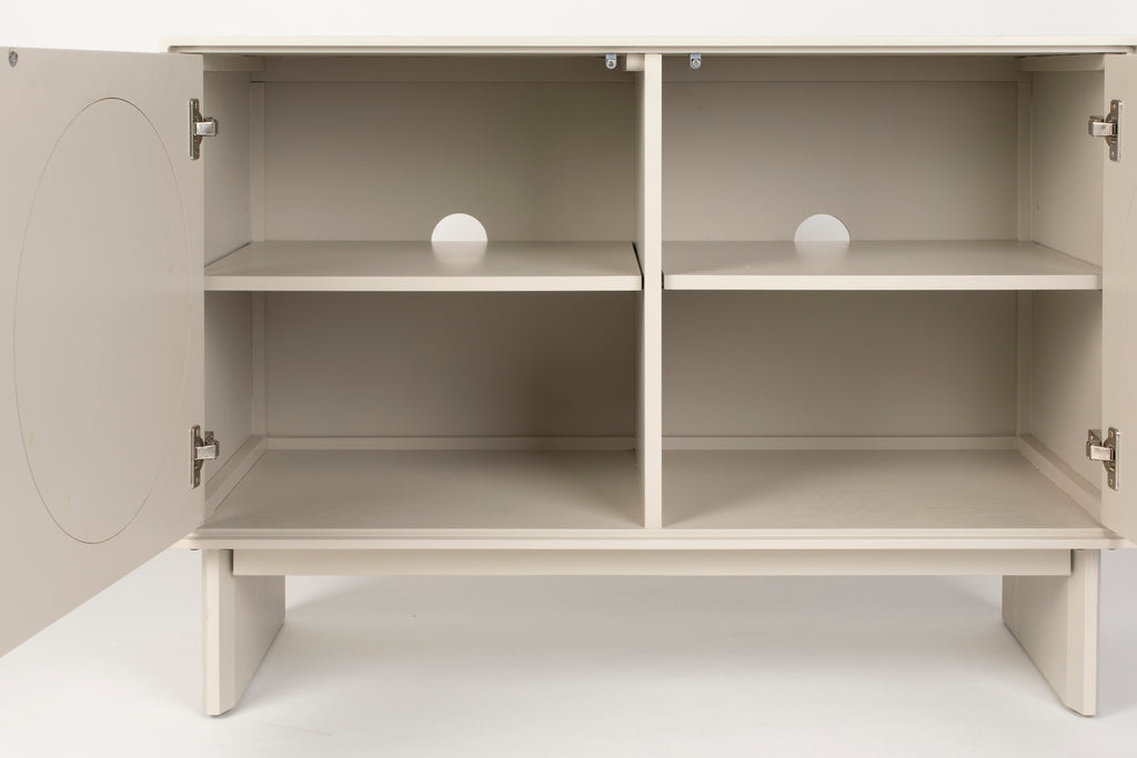 Twin 2 Doors - Sideboard - Acacia wood - Gray