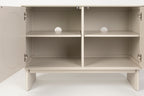 Twin 2 Doors - Sideboard - Acacia wood - Gray