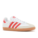 Adidas Samba Og White Solar Red Gum (W) - Blanc