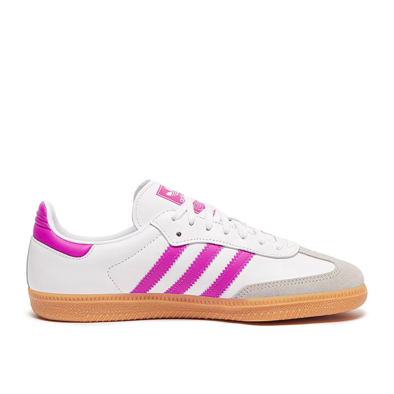 Adidas Samba Og Footwear White Purple (Gs) - Blanc