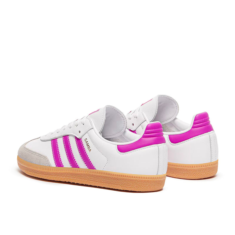 Adidas Samba Og Footwear White Purple (Gs) - Blanc