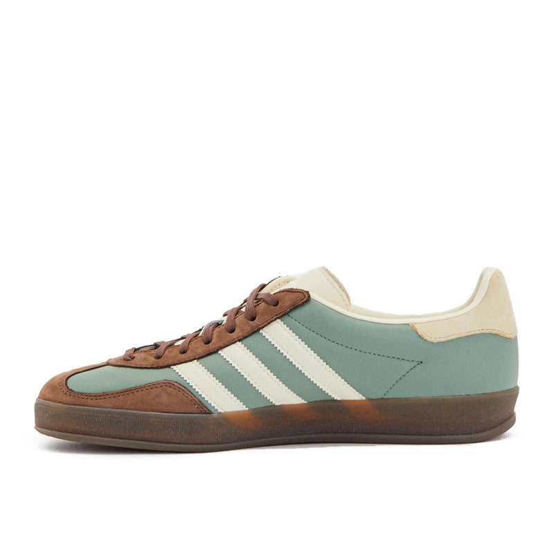 Adidas Gazelle Indoor Brown Cream Mint - Vert