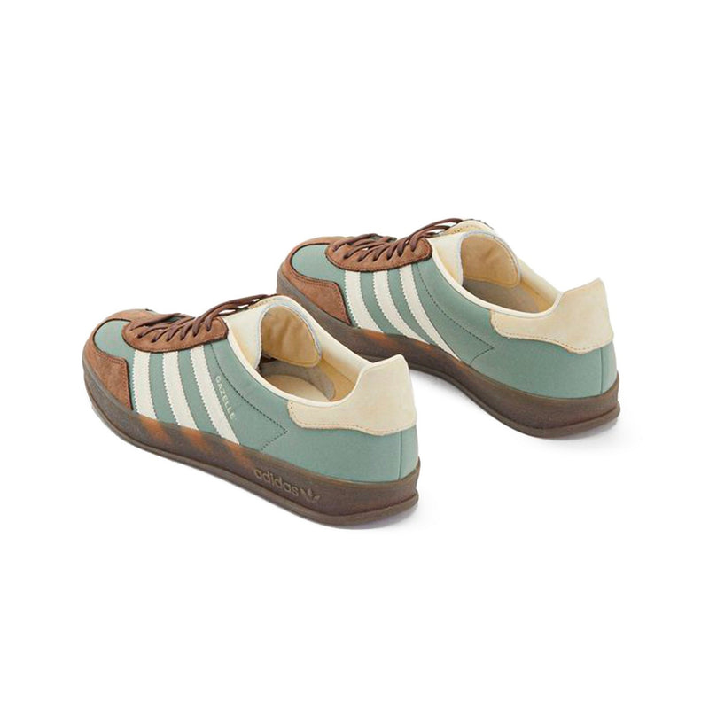 Adidas Gazelle Indoor Brown Cream Mint - Vert
