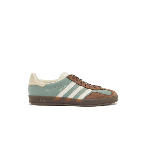 Adidas Gazelle Indoor Brown Cream Mint - Vert