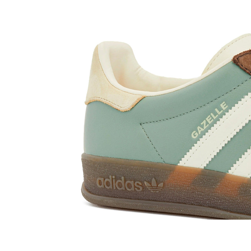 Adidas Gazelle Indoor Brown Cream Mint - Vert