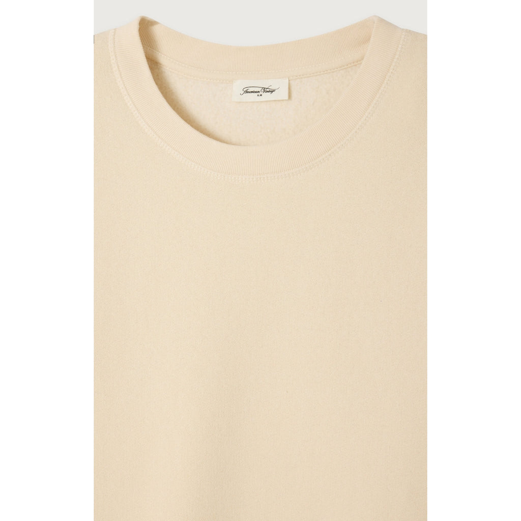 Sudadera de cuello redondo - Crudo - Mujer