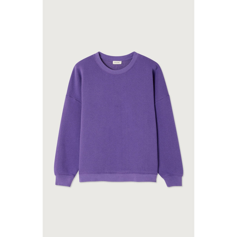 Sudadera con cuello redondo - Morado - Mujer