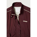 Mid-Long Loose Zipped Jacket - Syrah - Women