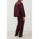 Mid-Long Loose Zipped Jacket - Syrah - Women