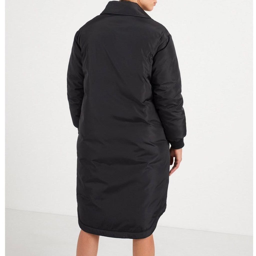 IKKS - Plumífero Largo Negro Con Maxi Bolsillos I.Code - Negro