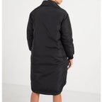 IKKS - Plumífero Largo Negro Con Maxi Bolsillos I.Code - Negro