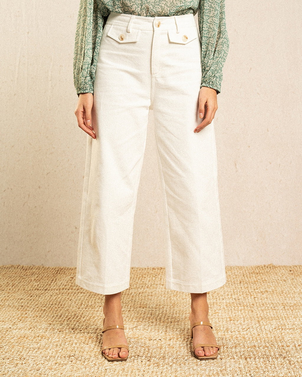 Pantalon Imaginative - Blanc