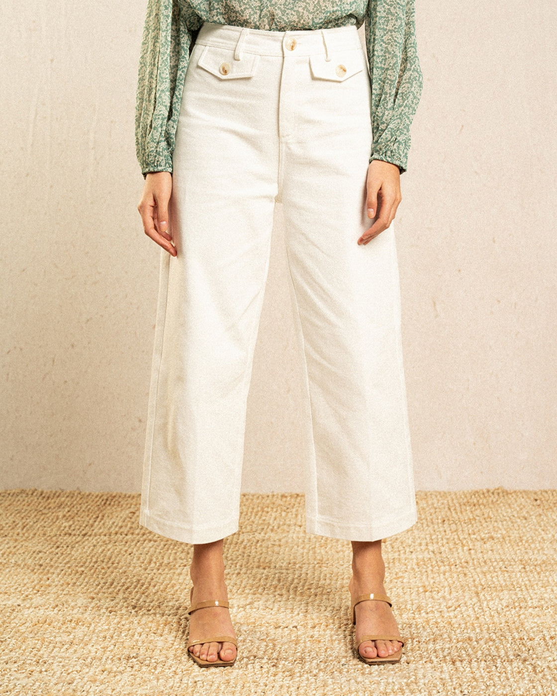 Pantalon Imaginative - Blanc