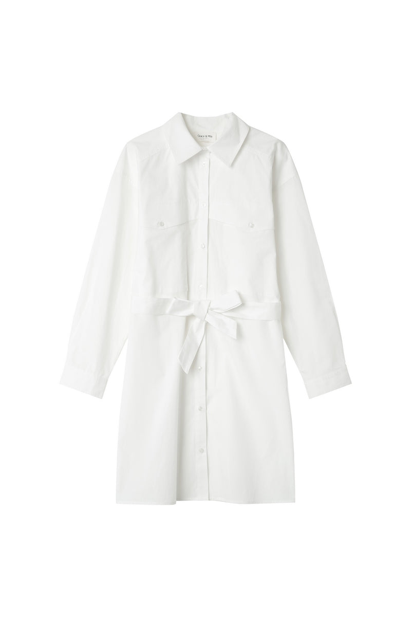 Robe Courte Imaya - Ecru