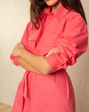 Robe Courte Imaya Pivoine