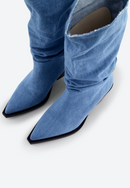 Bottes En Jean Bleu