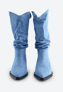 Bottes En Jean Bleu