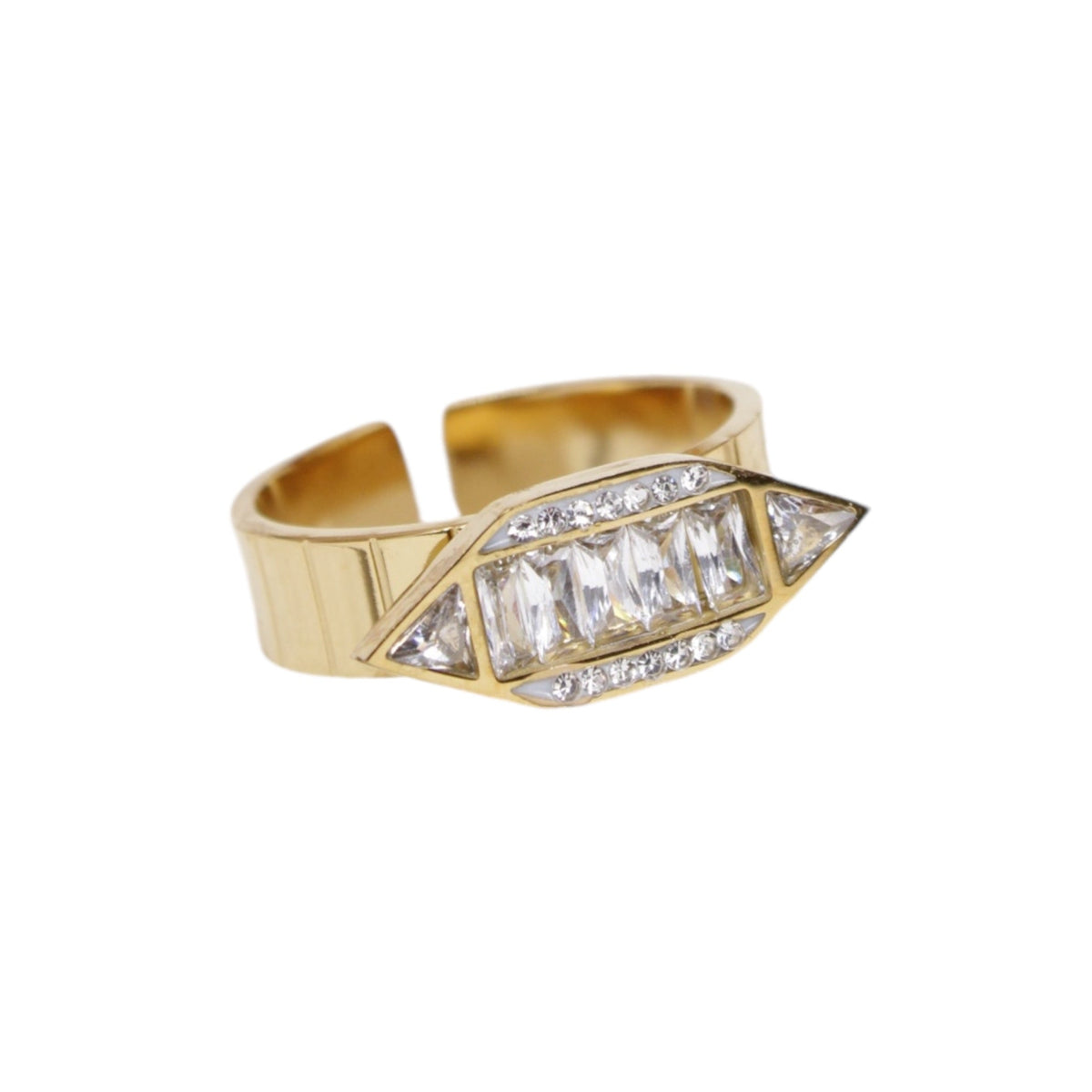 Bague Bague Hexa - Doré Ou Argent