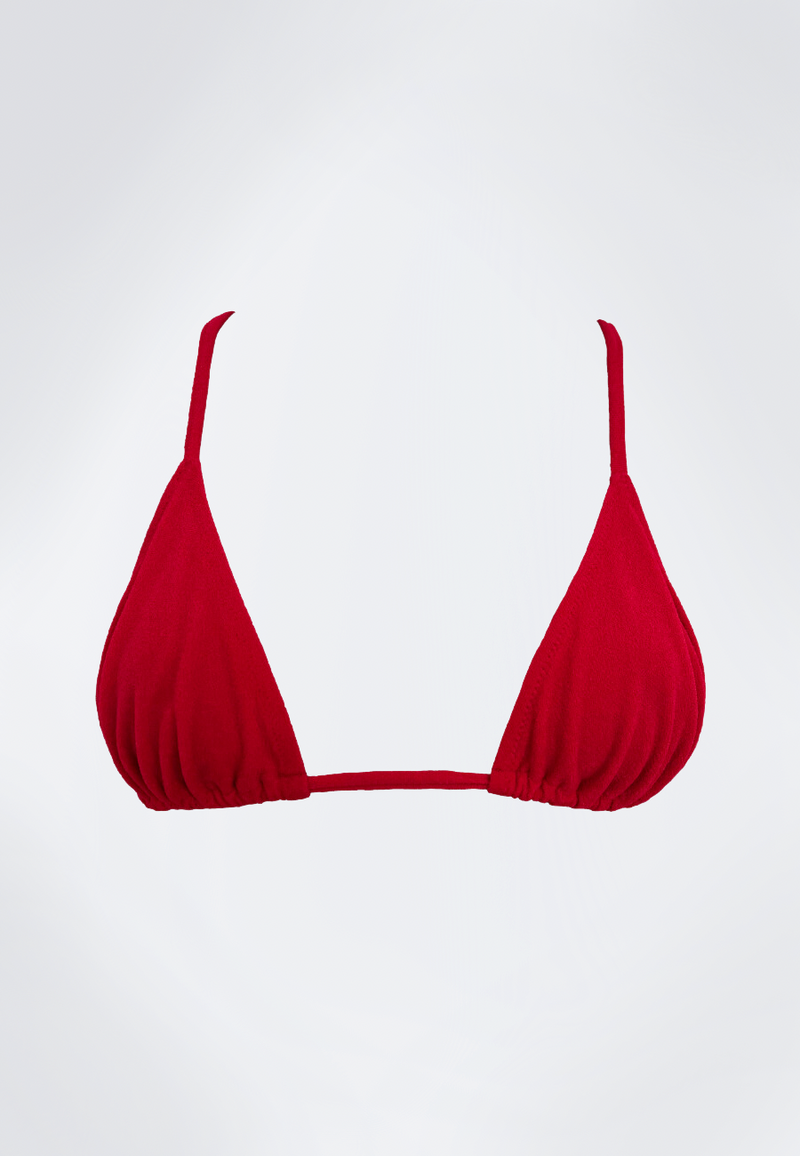 Haut De Bikini Rouge Desirable