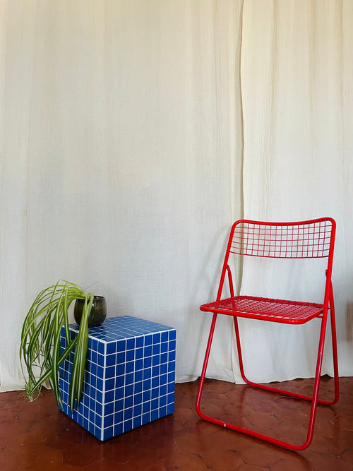 Tables D'Appoint Olivia - Bleu Cobalt