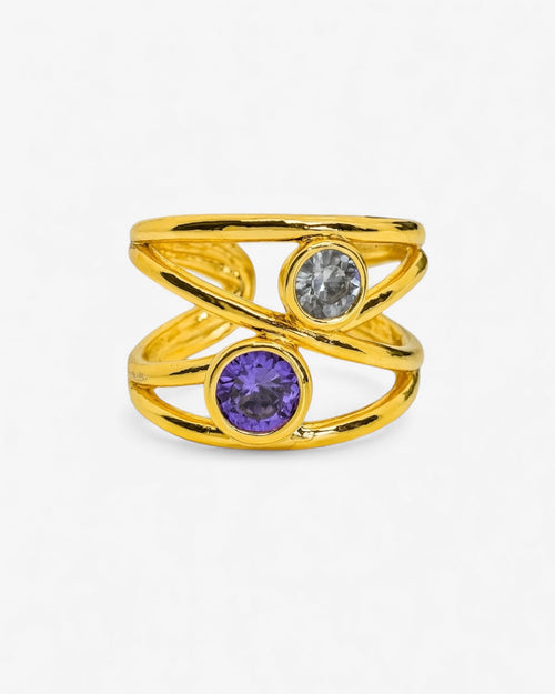 Anillo Amor Lila