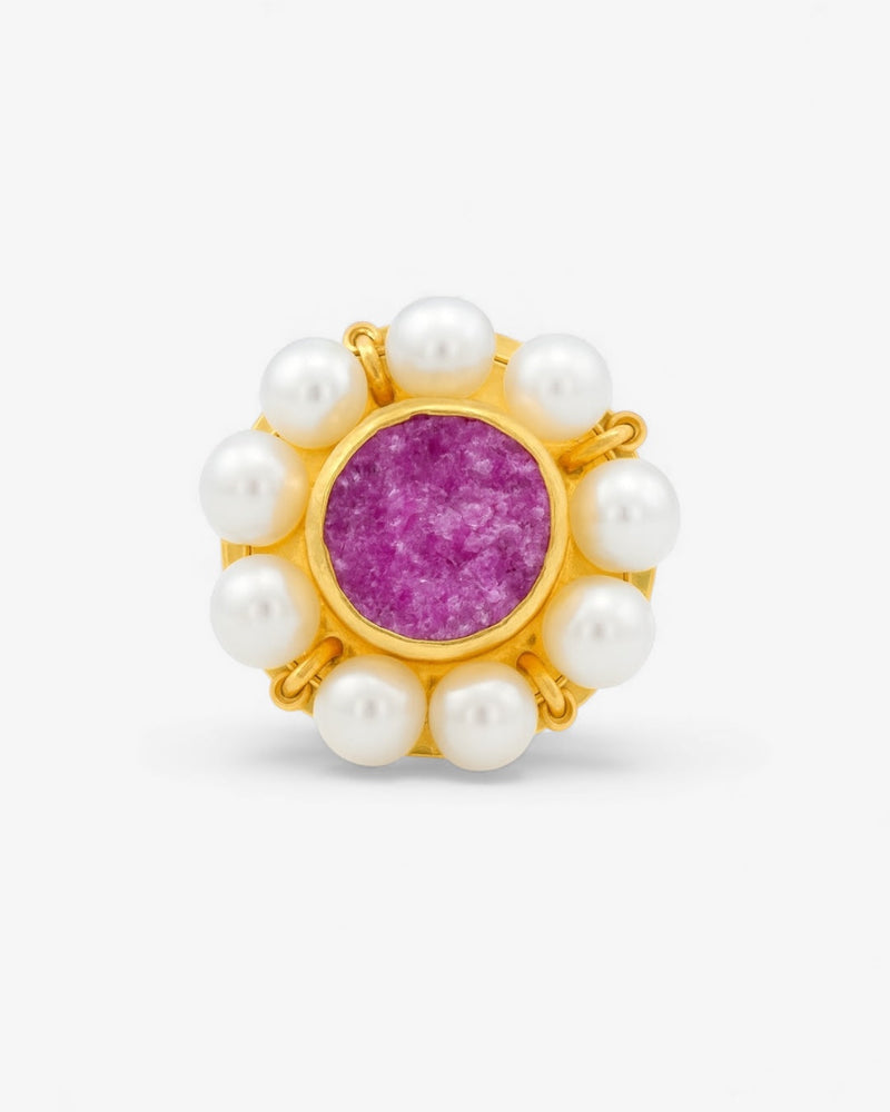 Bague Lulú Magenta
