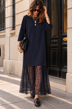 Kleid Allison Marineblau