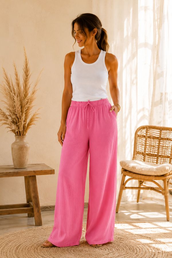 Eden Pants - Pink