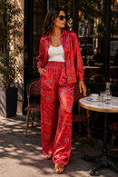 Pantalon Bandana - Rouge