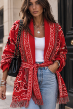 Billy Cardigan Rød