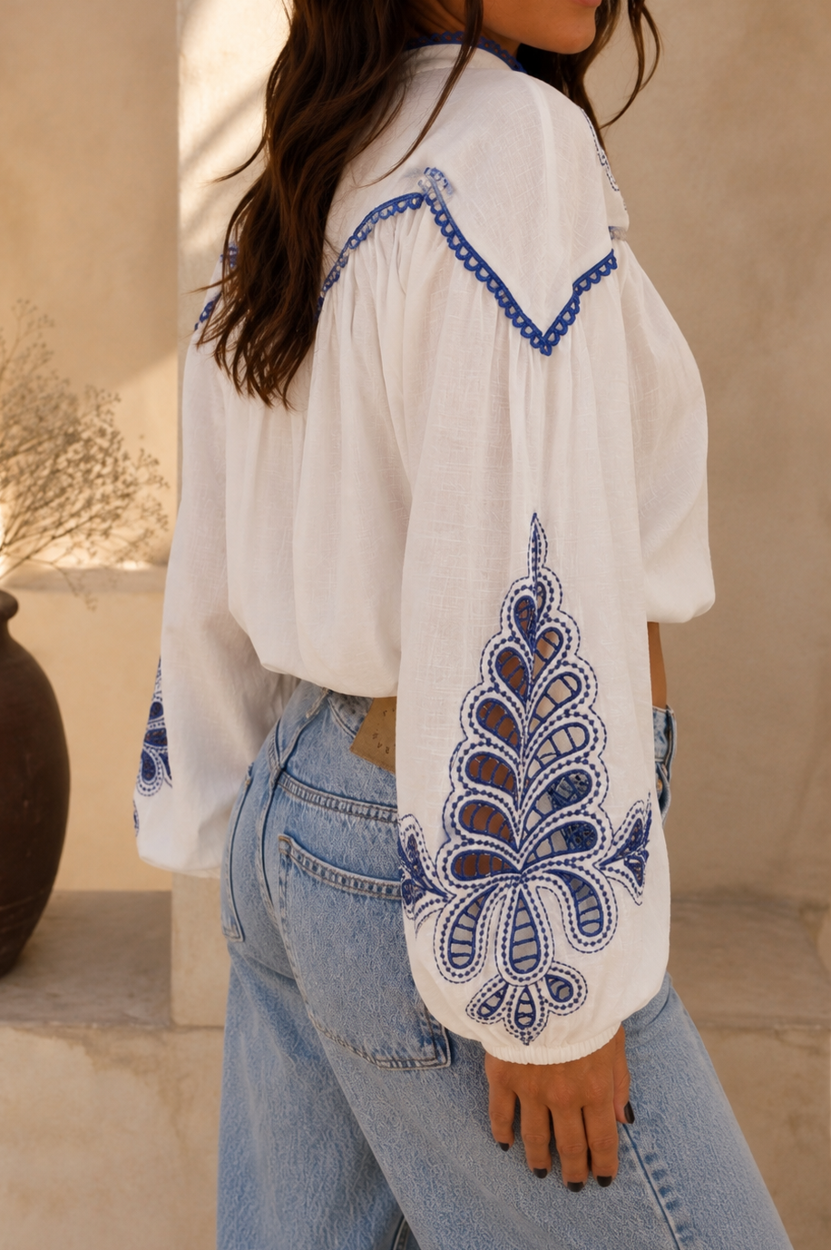 Cropped Ava Blouse
