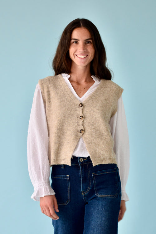 Rous Beige Vest