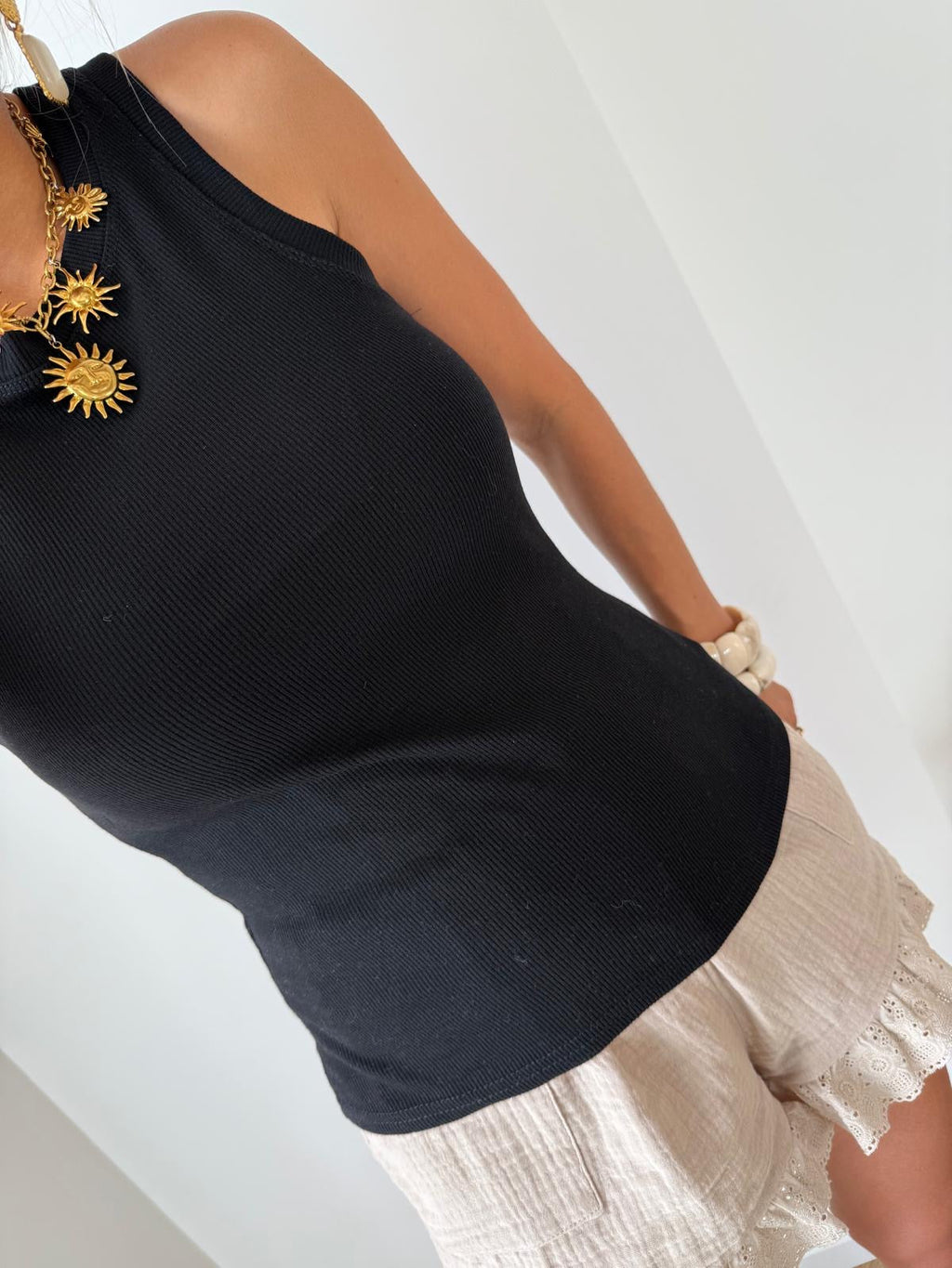 Polo tank top