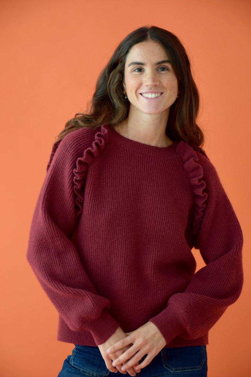 Pull Nora Burgundy