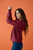Pull Nora Burgundy