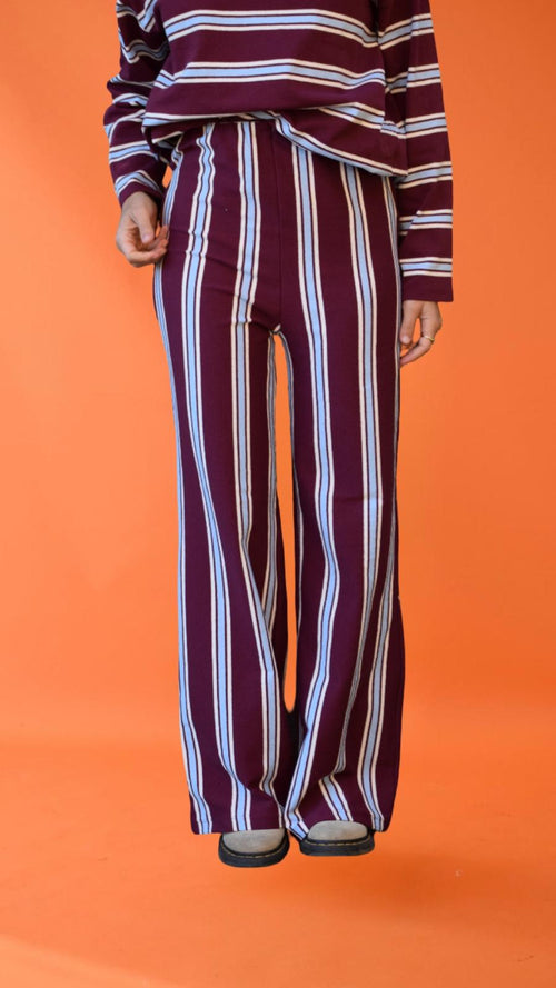 Pantalon Filipa Burgundy